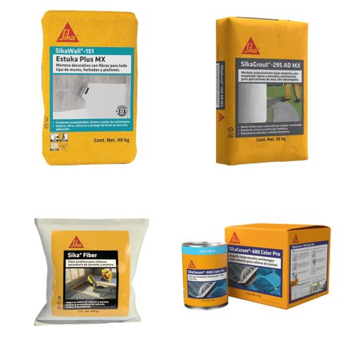 Categoría Sika® - Morteros y concretos
